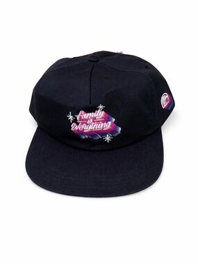 Taco Bell Employee Snapback Hat “Family Is Everything” Black Uniform Cap Unisex